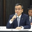 日野自動車の市橋社長　《撮影　池原照雄》