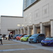 エントリー車両は横浜美術館の前に並べられ、最終審査がおこなわれた