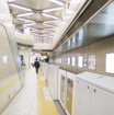 北大阪急行は駅のリニューアルや新型車両の導入などを進めている。画像は千里中央駅のホームドア設置イメージ。
