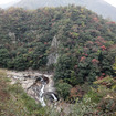 島根県邑南町の山間にある「断魚渓」。三江線が寄り添う江の川へと注ぐ