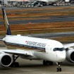 エアバス社の最新鋭旅客機「A350-900」、シンガポール航空が羽田便への投入を開始した。