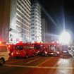 火災で東京都心環状線を封鎖12時間