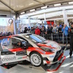 いよいよ実戦モードのTOYOTA GAZOO Racing。