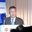 スズキ二輪事業本部の伊藤正義 本部長。