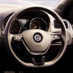 VWポロオリジナル、レザー3本スポークマルチファンクションステアリングホイール（オーディオコントロール付）