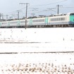 新潟～糸魚川間の快速列車で運用されている485系R編成。3月のダイヤ改正で快速が廃止され、同時に485系の定期運用も消滅する。