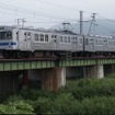 福島交通飯坂線で運用されている7000系。2019年春までに全車引退する予定だ。