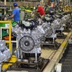 アラバマ工場で生産されるV6エンジン