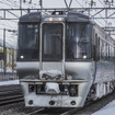 苗穂駅構内に進入する3月3日の『スーパーカムイ24号』。785系はこの日を最後に札幌～旭川間の電車特急から撤退した。