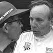 ホンダ時代のサーティース氏（左は当時のホンダ監督、中村良夫氏＝故人）。