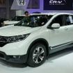 昨年、北米で公開されたホンダの新型「CR-V」もアジアでいち早く登場した