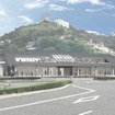新駅舎のイメージ。2018年夏の完成が予定されている。
