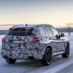 BMW X3次期型の開発プロトタイプ車