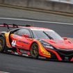 GT500クラス予選1位の#8 NSX-GT。