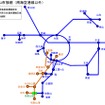 和歌山市接続の場合のIC連絡定期券の発売範囲。南海空港線の関西空港・りんくうタウン発着の場合はJR紀勢本線の紀和駅までの発売になる。