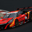 GT500クラスを戦う#8 NSX-GT（予選1位）。