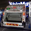 新明和工業の4トンゴミ収集車（2017NEW環境展）