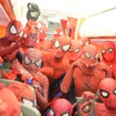 ジェットスター×映画『スパイダーマン：ホームカミング』発表会（成田空港、6月21日）　MARVEL and all related character names: (C) & TM 2017 MARVEL. Spider-Man: Homecoming, the Movie (C) 2017 Columbia Pictures Industries, Inc. All Rights Reserved. (C) 2017 Jetstar Airways Pty Ltd.