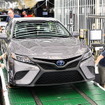トヨタの米国ケンタッキー工場で量産が開始された新型カムリ