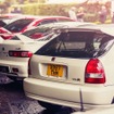 グッドウッドのヒルクライムに出走したホンダの歴代「タイプR」