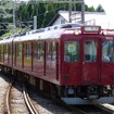 谷汲山までのアクセスには養老鉄道と樽見鉄道のどちらも利用できる。写真は養老鉄道の電車。