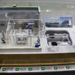 FREAが実証実験中の水素キャリア製造・利用統合システムの模型