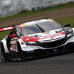 GT500クラス予選5位の#16 NSX。