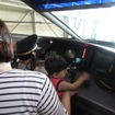運転台の公開も行われた。