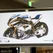 BMW HP4 RACE メディア向け技術説明会。