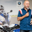 BMW HP4 RACE メディア向け技術説明会。