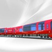 「えちごトキめきリゾート雪月花」のイメージ。11月に初めてJR東日本の路線に乗り入れる。