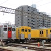 運転体験会は厚木操車場（写真）で実施。かしわ台駅から操車場までは厚木線の回送列車で移動する。
