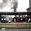 東武鉄道 SL大樹 祝賀運転（下今市駅、2017年8月10日）