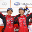 鈴鹿1000kmでGT500クラス2位となった#23 松田&クインタレッリ。