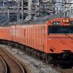 大阪環状線の103系。10月3日で運転を終了する。