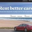 米国でカーシェアリングを手がける新興企業、トゥーロ（Turo）の公式サイト