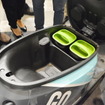 gogoro 2のバッテリーはシート下部前方にレイアウトされている