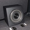 サブウーファーボックスの1例。製作ショップ:ビヨンド。