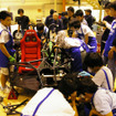 電気フォーミュラーカーを組み立てる…中学生EV教室