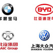 上海VW、BYD、BMW-Brilliance、北京汽車