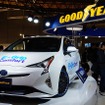 グッドイヤーは東京オートサロンの会場で「EfficientGrip （エフィシエントグリップ）」2種類の新製品を発表した。