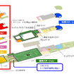 地上4階建てとなる新館の構造（赤枠部分）。最上階にはレストランと展望デッキが設置され、東北・上越新幹線や高崎線、埼玉新都市交通（ニューシャトル）を見渡すことができる模様だ。