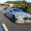 メルセデス AMG GTクーペの開発プロトタイプ車