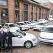 VWグループがドイツ・ハンブルク市にe-ゴルフを50台を引き渡し