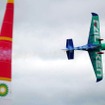 昨シーズンの最終戦となったインディアナナポリスで空を駆ける室屋選手の機体