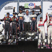 WRC第3戦メキシコの表彰式。