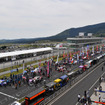 2017年SUPER GT オートポリス戦の模様（当時は5月開催）。