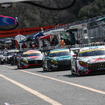 GT300クラスのメルセデス勢。