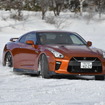 日産 GT-R 雪上試乗