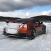 日産 GT-R 雪上試乗